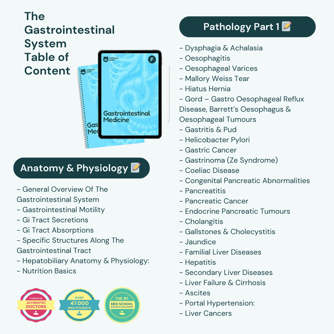 Medicine Study Buddy - COMPLETE BUNDLE